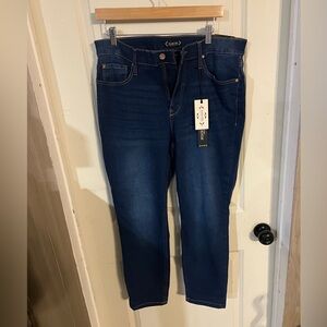 Nanette Lepore Skinny Jeans - Dark Blue Wash